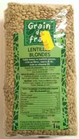 Lentilles blondes
