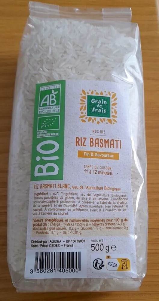 Riz basmati