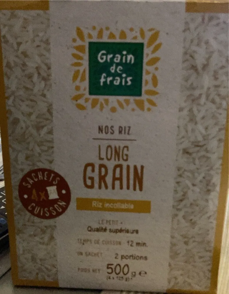 Riz long grain
