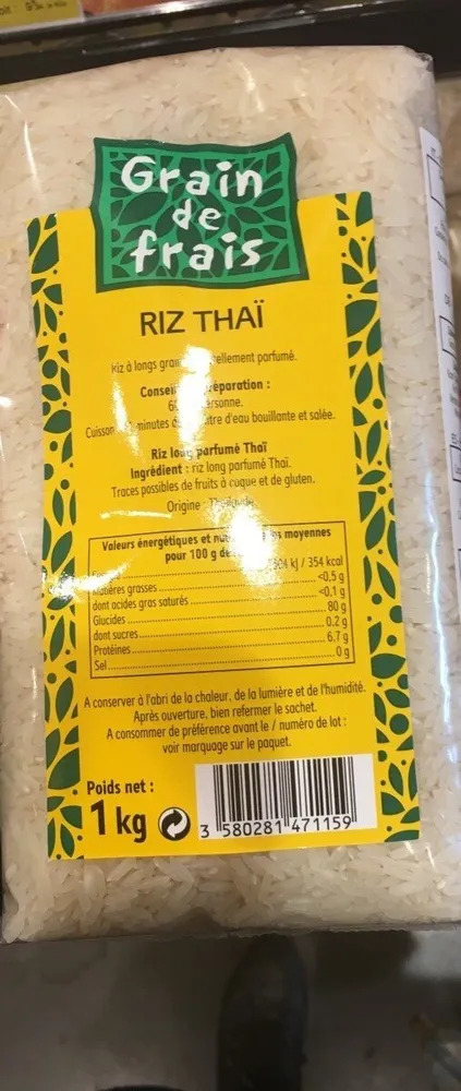 Riz thaï