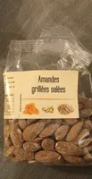 Amandes grillées salées