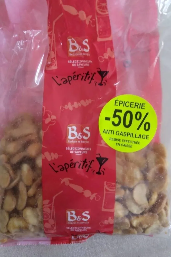 Fèves grillés salées