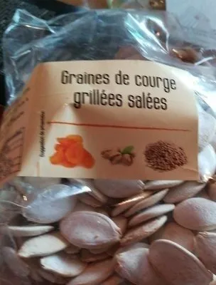 Graines de courge grillées salées