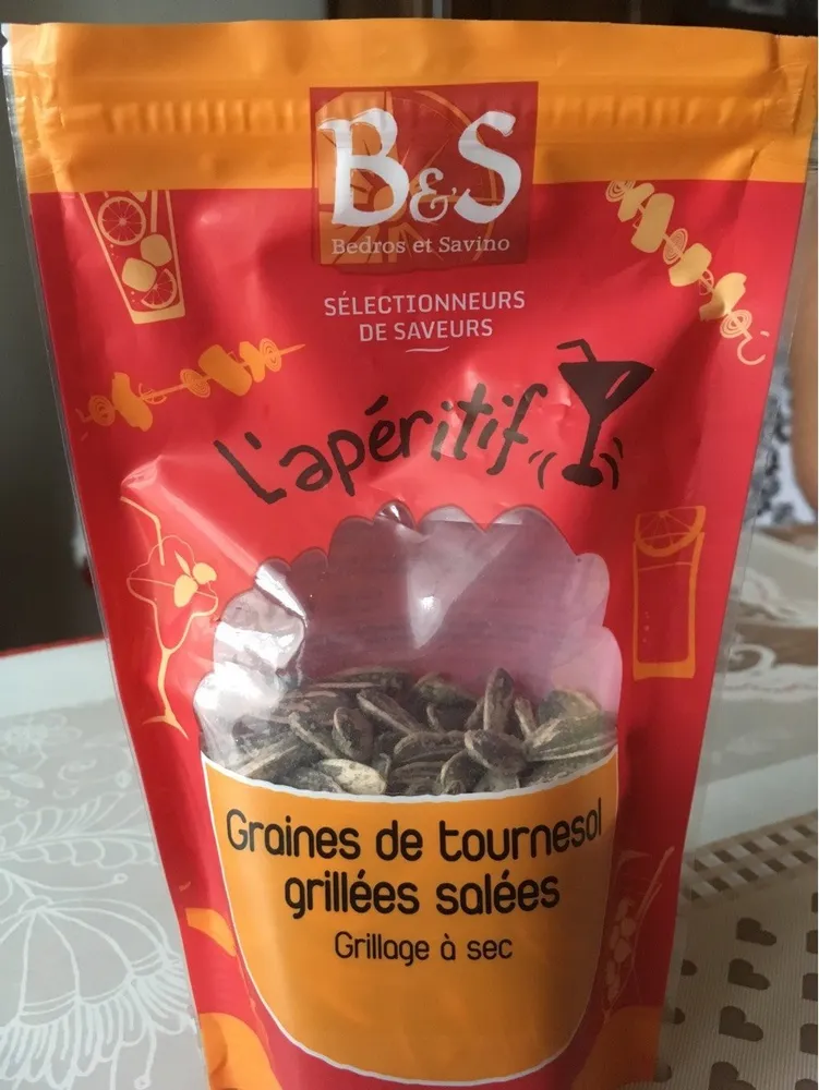Graines de Tournesol grillées salées