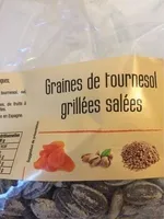 Graines de tournesol grillées salées