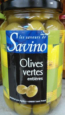 Olives vertes entières