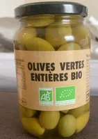 Olives vertes entieres bio