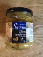 Olives vertes farcies aux amandes