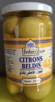 Citrons Beldi Pasteurises En Saumure