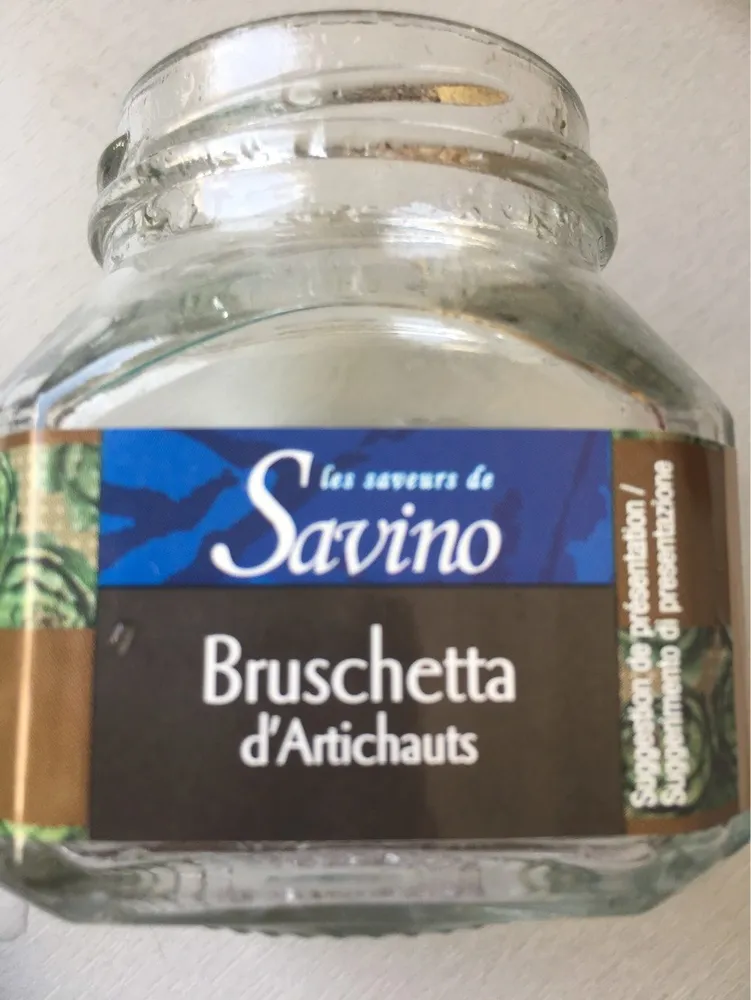 Bruschetta d'artichauts