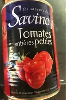 Tomates entieres pelees