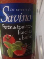 Purée de tomates fraîches au basilic