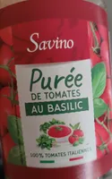 Purée de tomate au basilic
