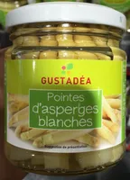 Pointes d'asperges blanches