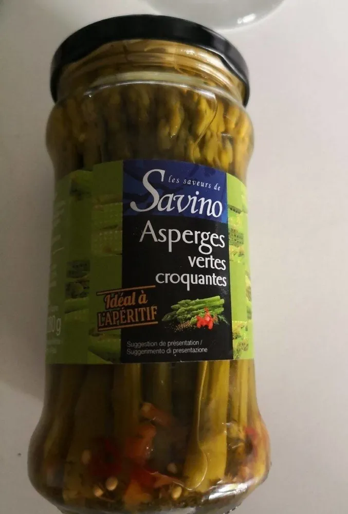 Asperges vertes croquantes