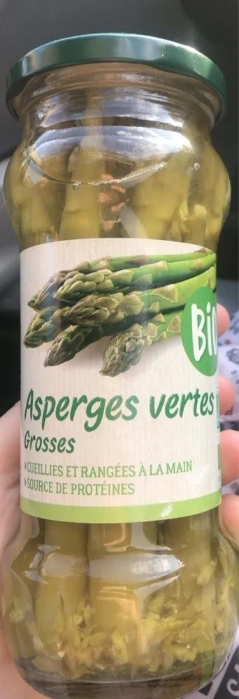 Asperges vertes grosses Bio