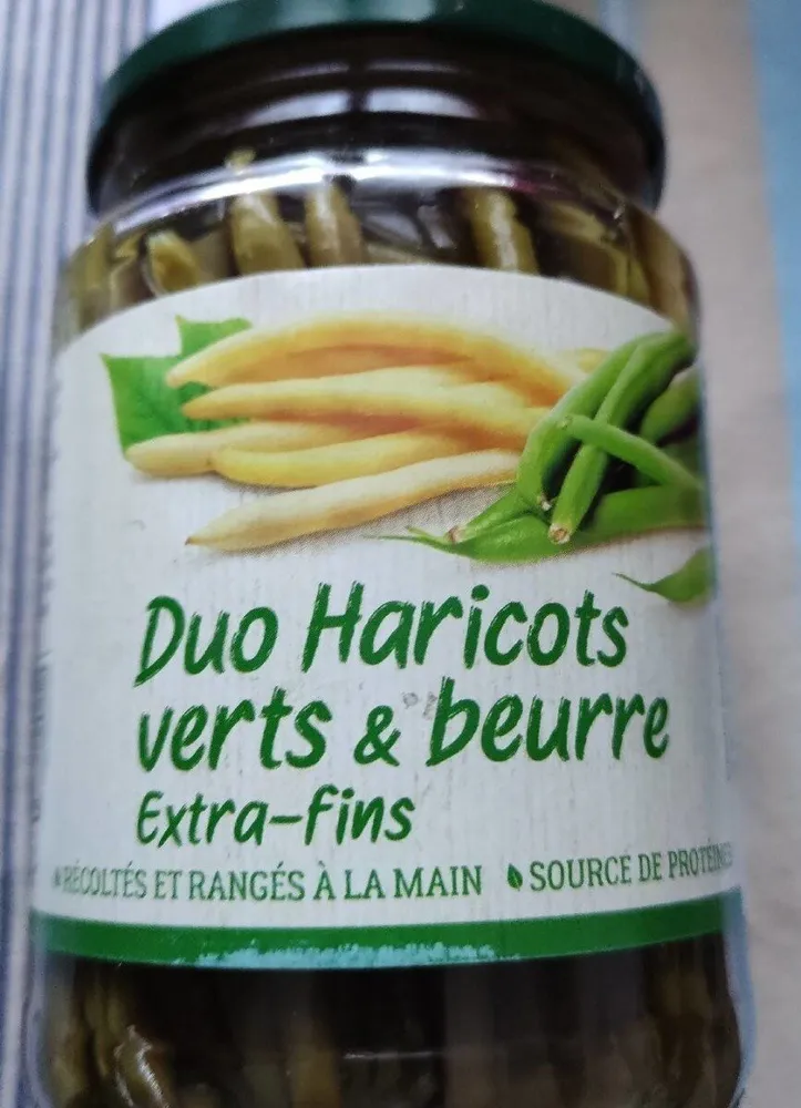 Duo Haricots verts et beurre extra fin