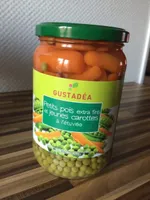 Petits Pois Extra Fins et Jeunes Carottes à l'étuvée