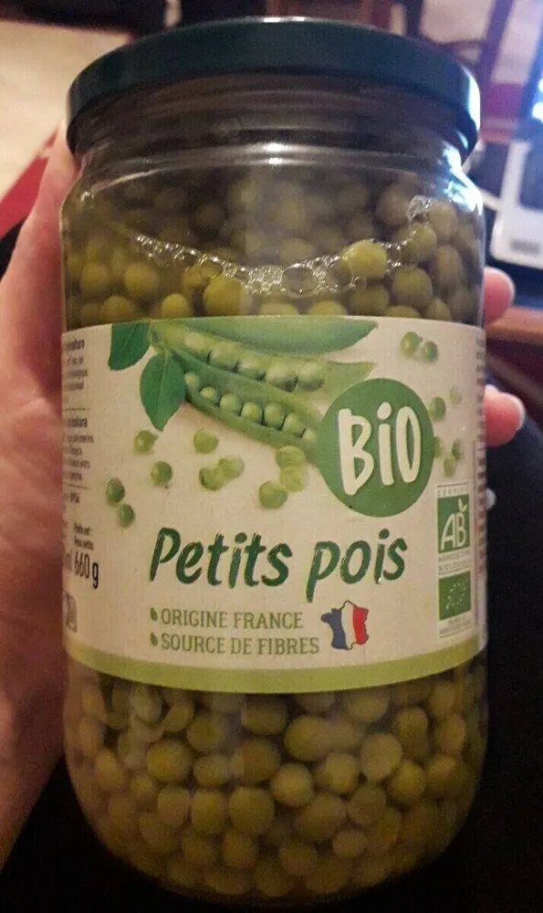 Petits pois bio