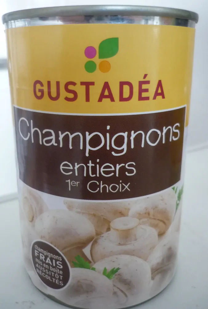 Champignons entiers 1er Choix