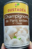 Champignons de paris entiers 1er choix