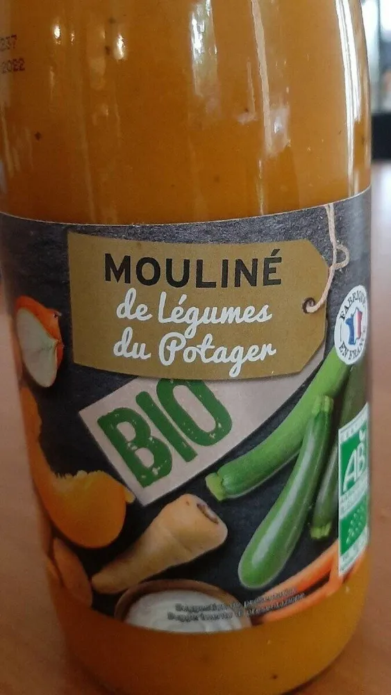 Mouliné de légumes du potager