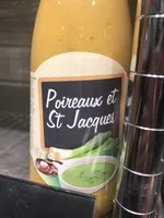 Soupe Poireau saint jacques