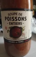 Soupe de poissons entiers