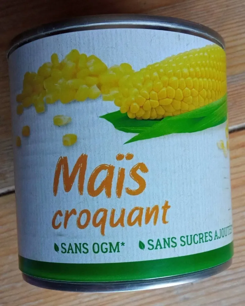Maïs croquant