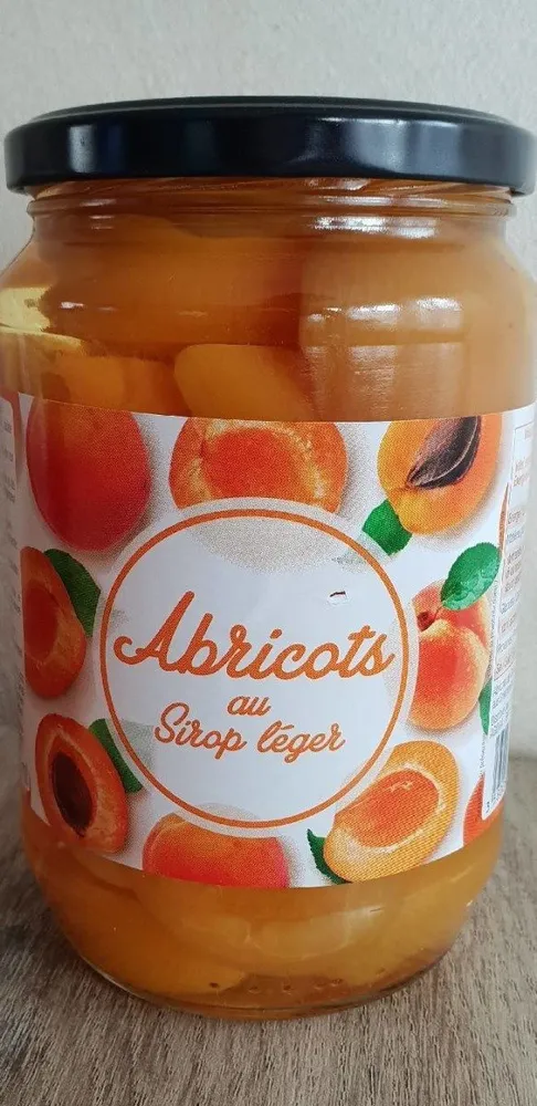 Abricots au sirop léger