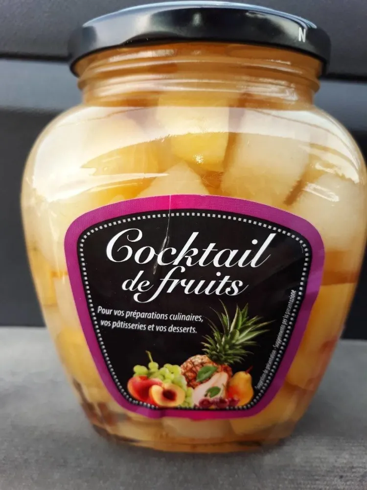 Cocktail de fruits au sirop