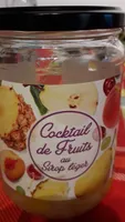 Cocktail de fruits au sirop léger