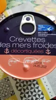 Crevettes des mers froides décortiquées