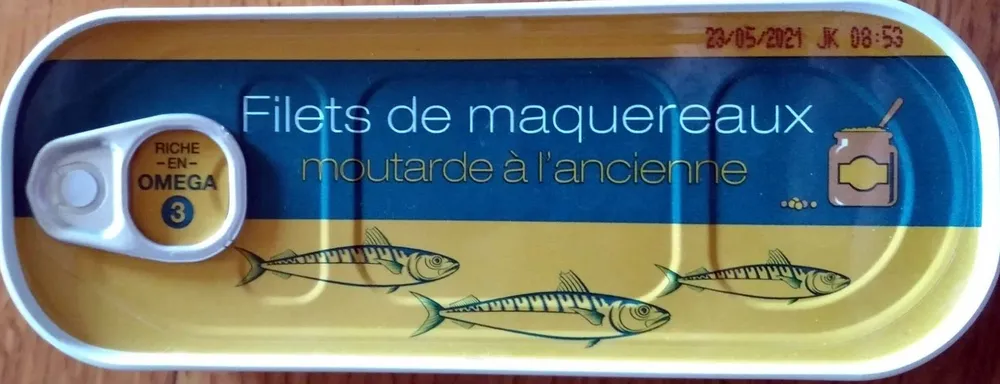 Filets de maquereaux moutarde à l'ancienne