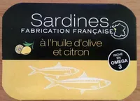 Sardines à l'huile d'olive et citron