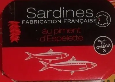 Sardines Fabrication Française au Piment d'espelette