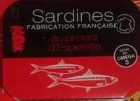 Sardines Fabrication Française au Piment d'espelette