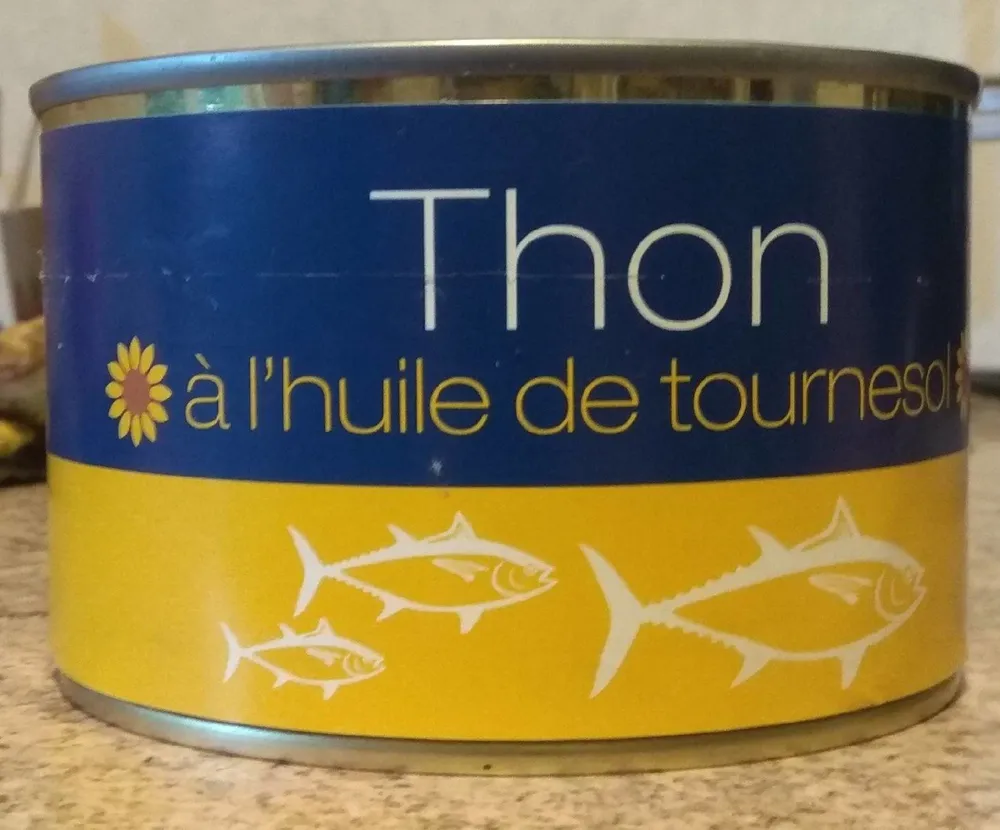 Thon à l'huile de tournesol