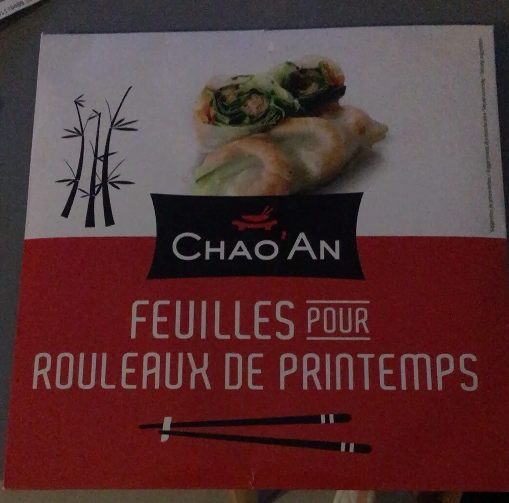 Feuilles pour rouleaux de printemps