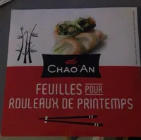 Feuilles pour rouleaux de printemps