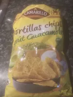 Tortillas chips goût Guacamole