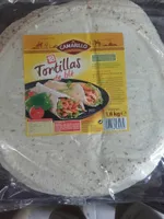 18 Tortillas de Blé