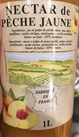 Nectar Pêche jaune