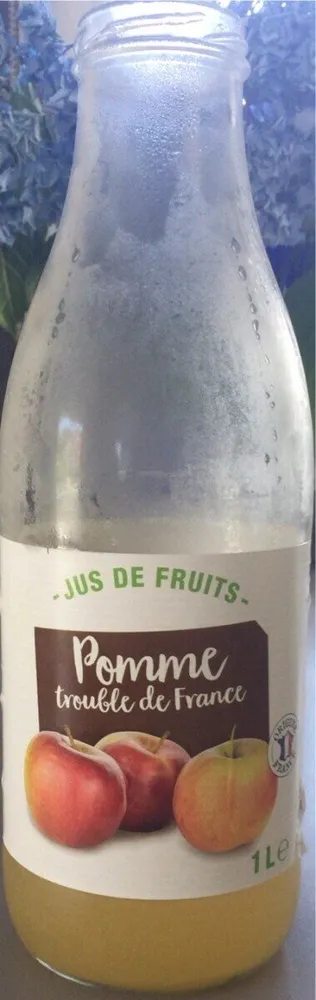 Jus de fruits pomme trouble de France