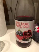 Jus de Raisin Grenade Framboise Cassis
