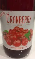 Cranberry boisson