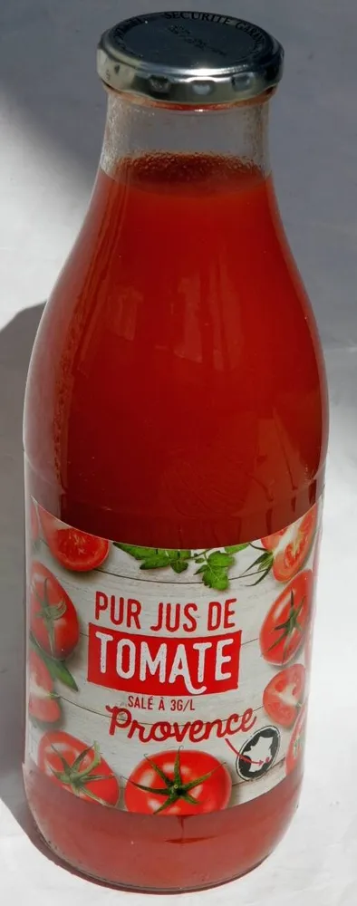 Pur jus de tomate Provence salé 3g/L