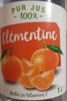 Pur jus de clémentine