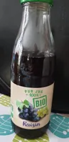 Jus de raisin 100% BIO