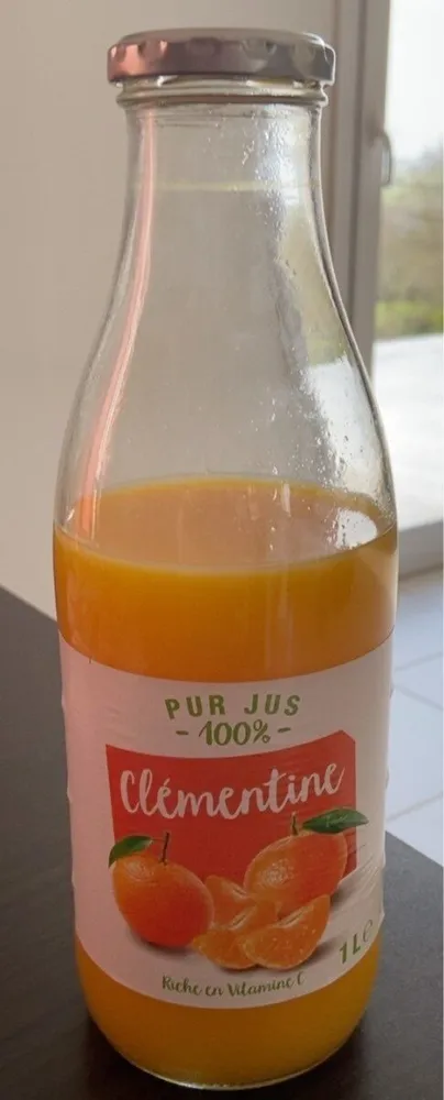 Pur jus 100% clémentine
